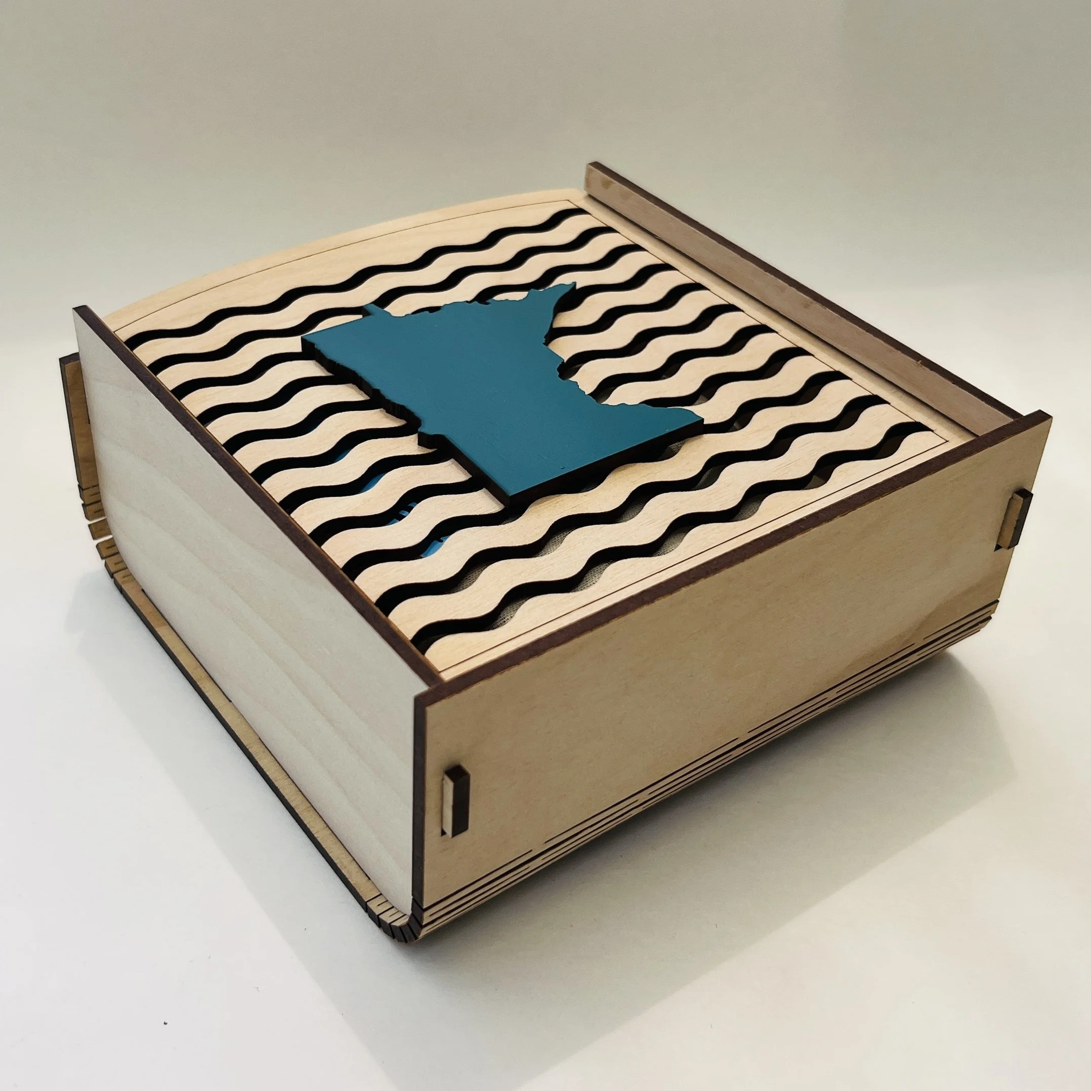 Minnesota Teal Pines Puzzle — Big Stick Studio